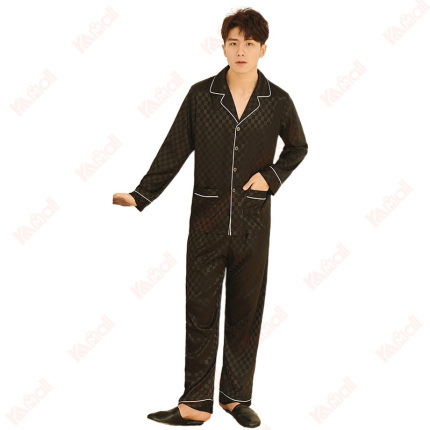 pajama sets couples applicable lapel
